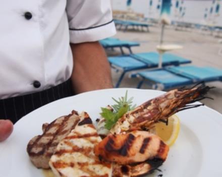 Grilled fish - restaurant Velazzurra